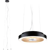 Paulmann LED-plafondlamp Volea 3000K 1300lm / 0lm 230V 4W / 18,5W dimbaar Zwart, Goud, Zilver