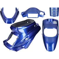 TNT kuipenset voor mbk 50 spirit scooter 1990 tot 2003 blauw metallic nieuw