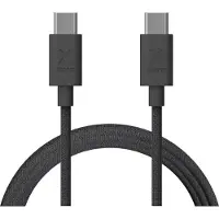 Xtorm Go2 USB-C PD 100W Kabel - 1 Meter - Snellader - Extra stevige USB-C Kabels - Power Delivery Oplaadkabel geschikt voor Laptop/MacBook/Android - Zwart