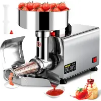 Vevor Tomatensaus Maker Tomatenpers 49x23x34,5 Cm Elektrische Tomatenzeef 370w