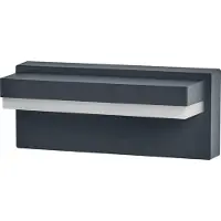 Osram Wandlamp buiten ENDURA STYLE ROBUST, alu / grijs / zink, Aluminium, Modern, Wandlamp buiten