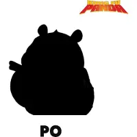 TUBBZ Numskull - Badeend - Kung Fu Panda - Po (Eerste Editie) - 9cm
