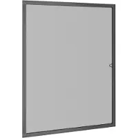 vidaXL Raamhor 80x100 cm antracietkleurig