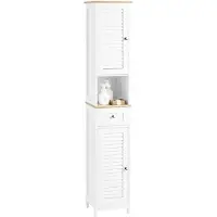 SoBuy Badkamerkast FRG236-WN