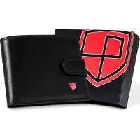 Peterson MR-11L-CN - Lederen Heren Portemonnee - RFID Protect - Zwart