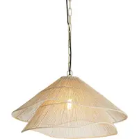 Light & Living Japandi hanglamp Alameda wit Ø 56cm