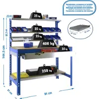 Simonwork (bancos De Trabajo) Bt1 Box Werkbank 1445x910x610 Mm