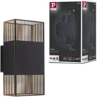 Paulmann 71251 LED-wandlamp LED vast ingebouwd 3.7 W LED Zwart