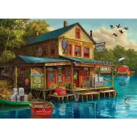 Cobble Hill legpuzzel Bob's Beer & Bait - 1000 stukjes puzzelplezier.