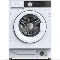 Heinner HWM-BI914IVA+++ Inbouwwasmachine 9 kg – 1400 tpm – Inverter Motor – Energieklasse A – 15 Programma’s met Stoomfunctie – Trommelreiniging – Wit – 5 Jaar Garantie