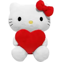 Joy toy (IT) Sanrio Knuffel Figure Hello Kitty Heart 14 cm Knuffeles