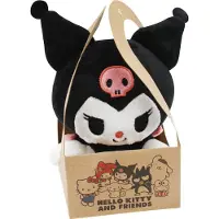 Joy toy (IT) Sanrio Knuffel Figure Kuromi 14 cm Knuffeles
