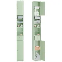SoBuy Colonne Salle de Bain 20 cm - Vert