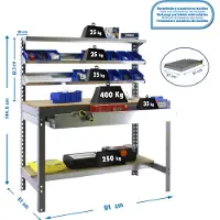 Simonwork (bancos De Trabajo) Bt1 Box Werkbank 1445x910x610 Mm