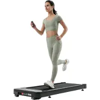 Yesoul W2 Walking Pad – Stil Onder 45 dB, 0,5–6,1 km/u, LED-display, App-compatibel, tot 135 kg
