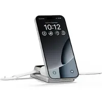 LINQ Magnetische Draadloze Powerbank & Stand 8000 mAh - Geschikt voor Magsafe Smartphone/tablet/ipad - Noodpakket