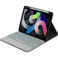 INF Tablet Hoes met Verlicht Toetsenbord & Touchpad, compatibel met iPad