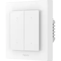 Aqara Shutter Switch H2 Kit - slimme rolluikschakelaar met Zigbee & Thread - wit en donkergrijs