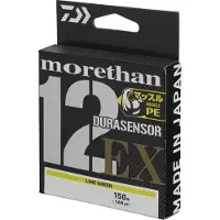Daiwa Morethan 12ex Braided Line 150 M Transparant 0.060 mm