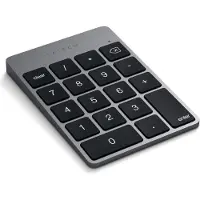 Satechi Slim Aluminum Blauwtooth Keypad Met USB-C Grijs