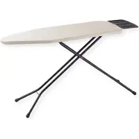Sensahome Strijkplank – Inklapbare Strijktafel met Stoomunithouder – 125×45cm – Taupe