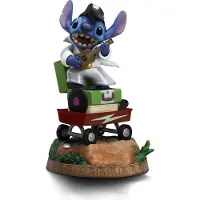 Iron Studios Lilo & Stitch Stitch Art Scale 1/10 King Of Rock 17 Cm Figuur