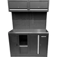 Ks Tools 866.6040 Kastsysteem voor werkplaats (b x h x d) 1360 x 1890 x 500 mm Zwart