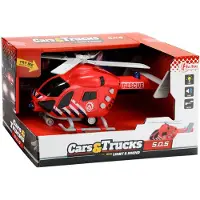 Toi-Toys Hulphelikopter Rescue Junior 22,5 X 10 Cm Rood