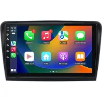 AWESAFE Geschikt Voor Audi A3 (2003 t/m 2012) - 2+64GB 4Core - 9 inch Android 14.0 CarPlay Autoradio - Draadloos CarPlay & Android Auto - Bluetooth & WiFi - GPS Navigatie