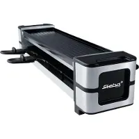 Steba RC140 Gourmet / Raclette set - met omkeerbare Grill & Bakplaat- 4 personen - PFAS-vrije coating - Regelbare thermostaat - gietijzer