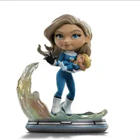 Iron Studios Fantastic Four Mini Co. PVC Figure Invisible Woman and Franklin 15 cm Mini-Figuur