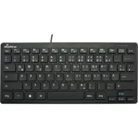 MediaRange MROS112 toetsenbord, compact formaat - QWERTZ, zwart