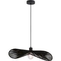 Toolight App1831-1Cp Hanglamp - Zwart - 60X60X16,5Cm