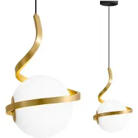Toolight App1733-1Cp Hanglamp - Gouden - 19X18X29Cm