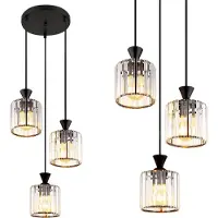 Toolight Ebt025-3Cp Hanglamp - Zwart - 23X105X23Cm