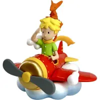 Plastoy The Little Prince Figure Little Prince & Fox on the Plane 7 cm Mini-Figuur
