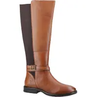 Hush puppies Dames Victoria Leren Lange Laarzen (Tan)