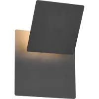 TRIO Moderne wandlamp Mio zwart