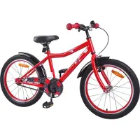 vidaXL Kinderfiets 20 Inch voor 6-11 jaar oud Rood