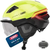 ABUS smart helm Hyp-E Ace signal yellow S 51-55cm