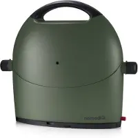 Nomadiq BBQ 3.0 - De ultieme lichtgewicht draagbare gas BBQ / Grill - Barbecue voor op de camping & vakantie Forest Green