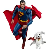 Beast Kingdom Toys Superman (2025) Actiefiguur: Superman & Krypto, 21 cm