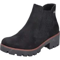 Rieker Enkellaarsje 'Microtretch-Stiefelette zum Hineinschlüpfen' zwart