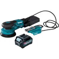 Makita BO 003 CGD1 Accuschuurmachine 40 V max. 125 mm 3,0 mm slag Borstelloos + 1x accu 2,5 Ah - zonder lader