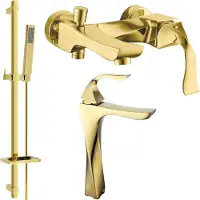 Mexen Estrella DQ02 badset, goud - 72313DQ02-50
