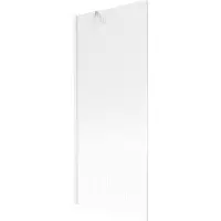 Mexen Next badwand 1-delig 80 x 150 , streep, wit - 895-080-000-00-09-20