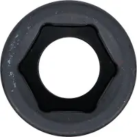 Bgs Stekkerdozen zeskantig, diep aandrijfvierkant 25 mm (1") SW 34 mm (1", 34 millimeter)