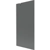 Mexen Next badscherm 1-delig 90 x 150 , grafiet, wit - 895-090-000-00-40-20