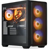 Silver Monkey Battlestation M6A – AMD Ryzen 7 9800X3D - RTX 5080 - 32GB RAM - 1 TB SSD - Waterkoeling - ARGB-verlichting - Windows 11 Pro – Gaming-PC