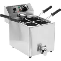 YATO Professionele Elektrische Pastakoker (4 Onafhankelijke RVS Kookmanden)